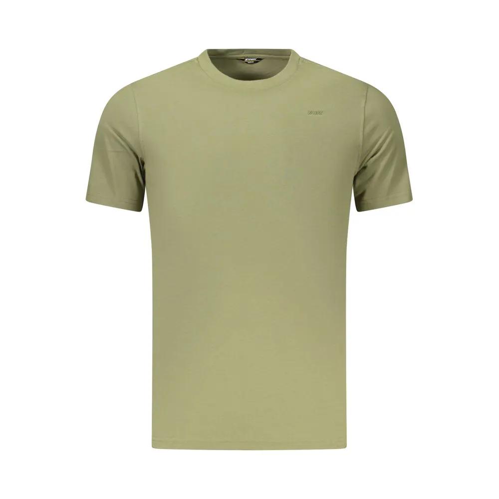 K-WAY Verde Cotton Mens T-Shirt