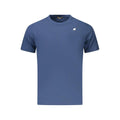 K-WAY K-WAY Blue Cotton Men's T-Shirt