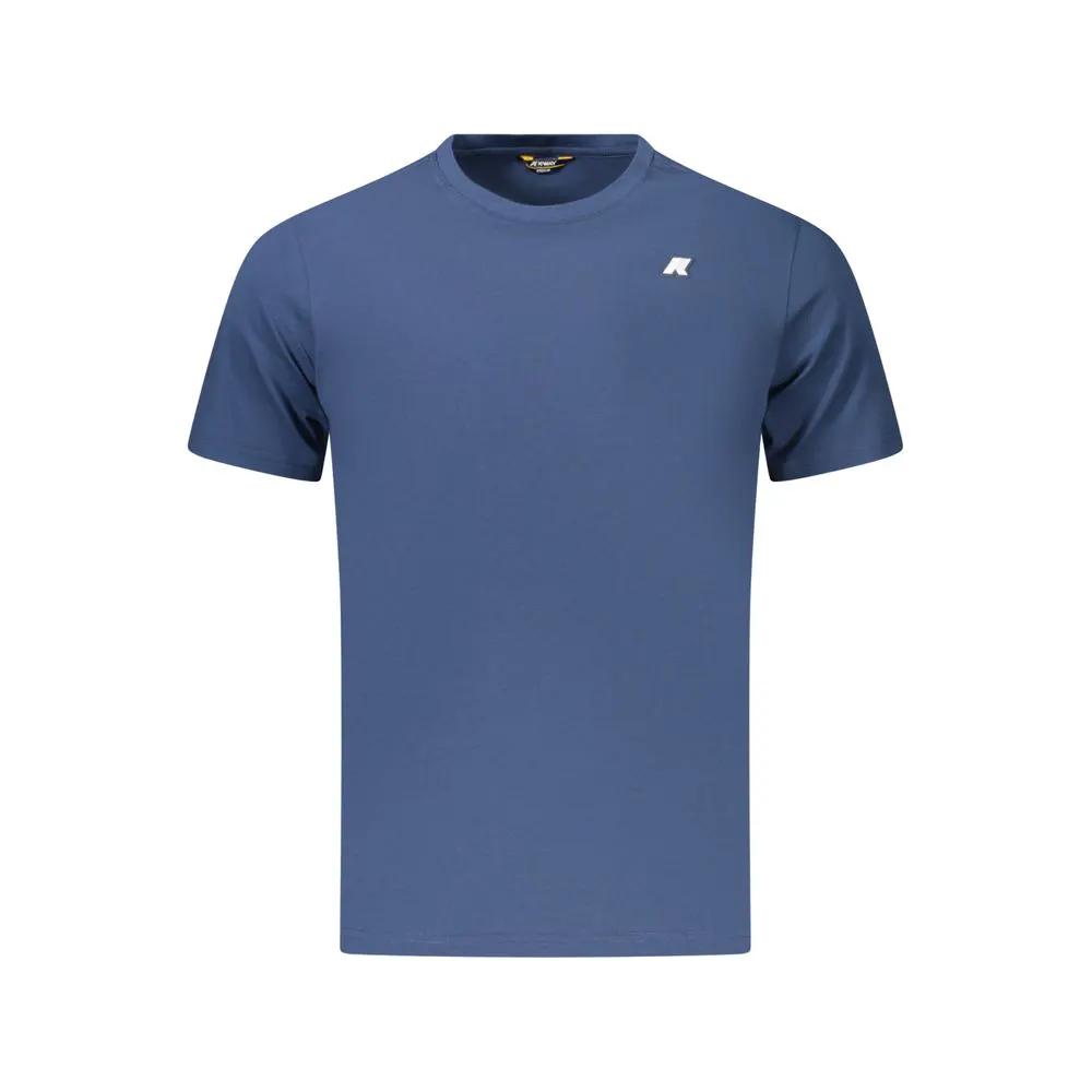 K-WAY K-WAY Blue Cotton Men's T-Shirt