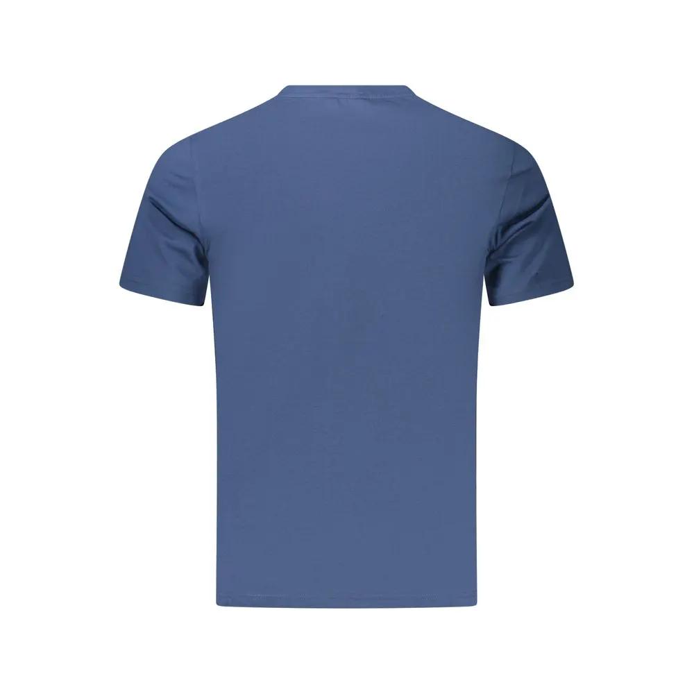 K-WAY K-WAY Blue Cotton Men's T-Shirt