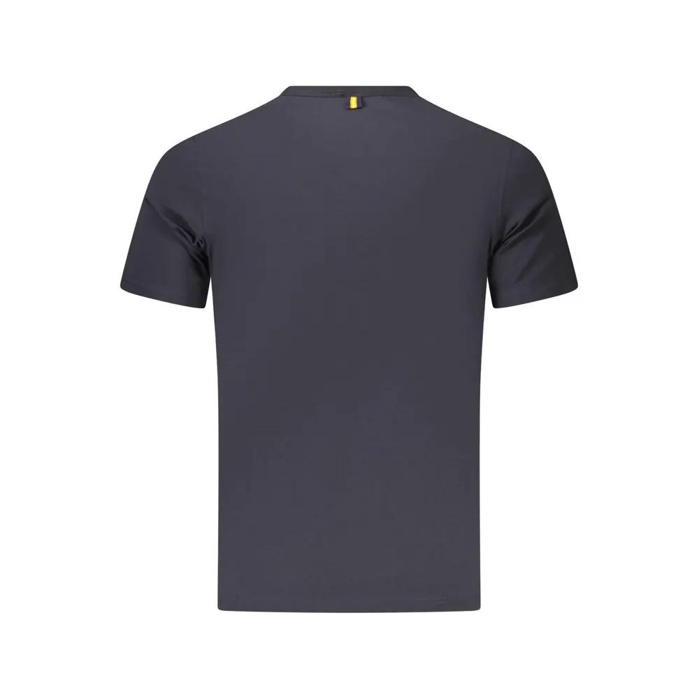 K-WAY Blue Cotton Men's T-Shirt