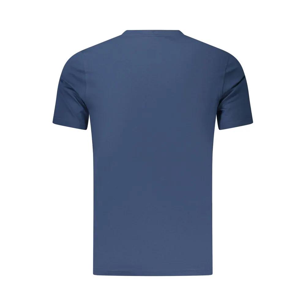 K-WAY Blue Cotton Men's T-Shirt