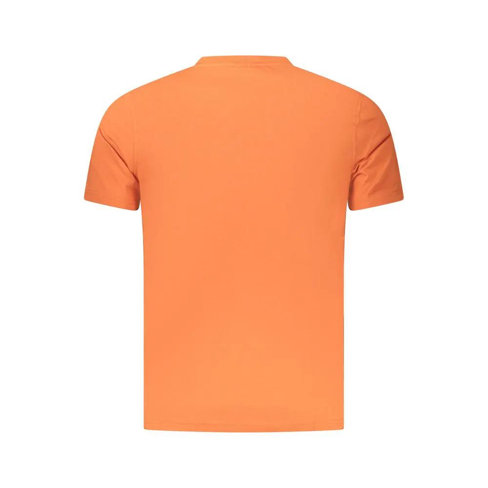 K-WAY K-WAY Orange Cotton Men's T-Shirt