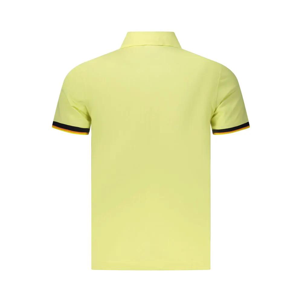 K-WAY Giallo Cotton Mens Polo
