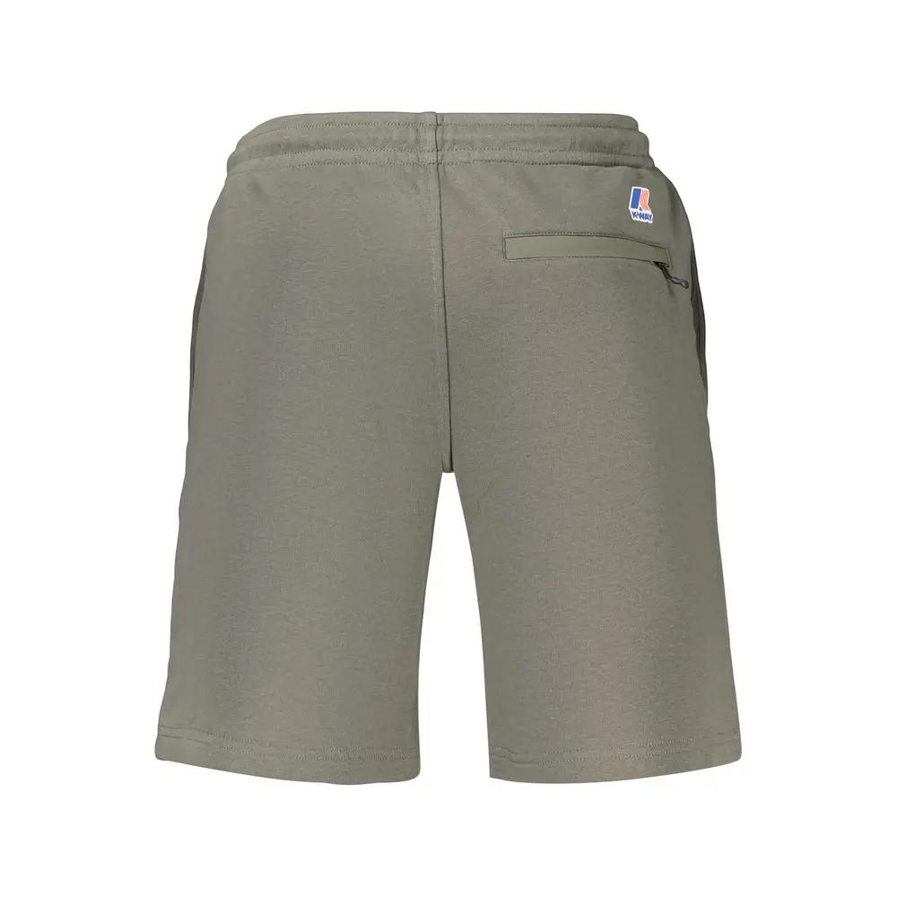 K-WAY Verde Cotton Men's Pants