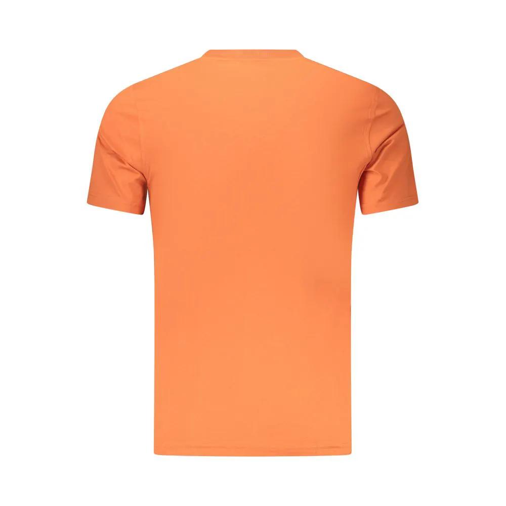 K-WAY K-WAY Orange Cotton Men T-Shirt