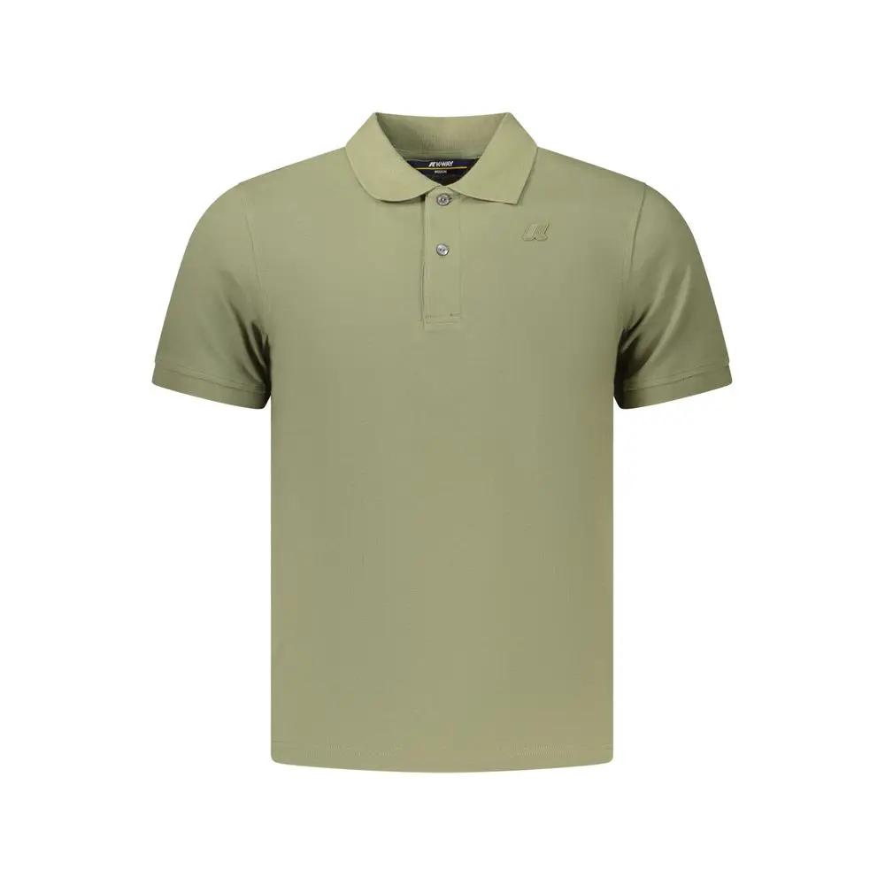 K-WAY Verde Cotton Men's Polo