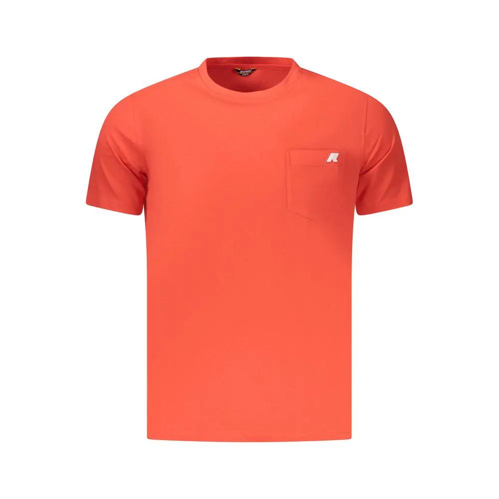 K-WAY K-WAY Rosso Cotton Men's T-Shirt