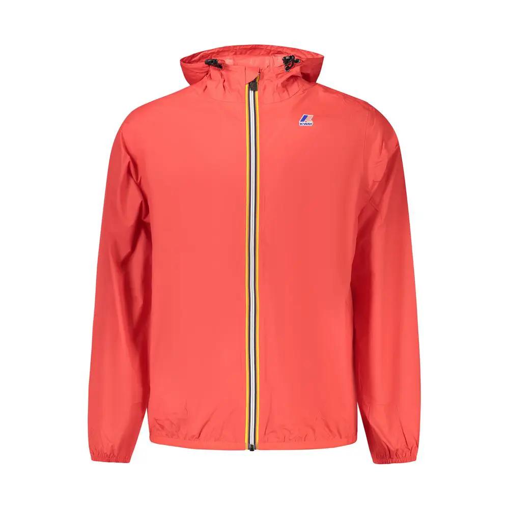 K-WAY K-WAY Red Polyamide Men's Jacket