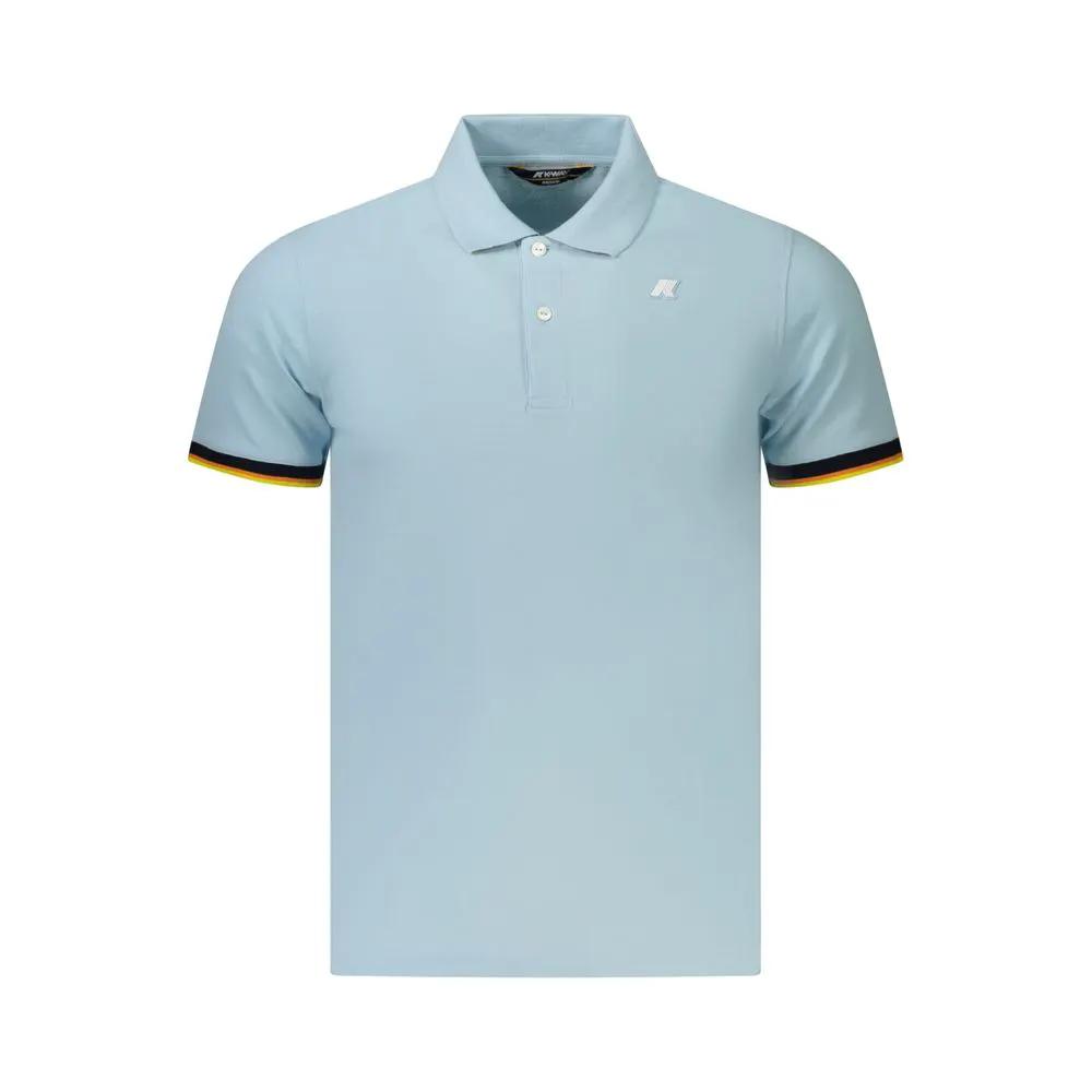 K-WAY K-WAY Azzurro Cotton Mens Polo