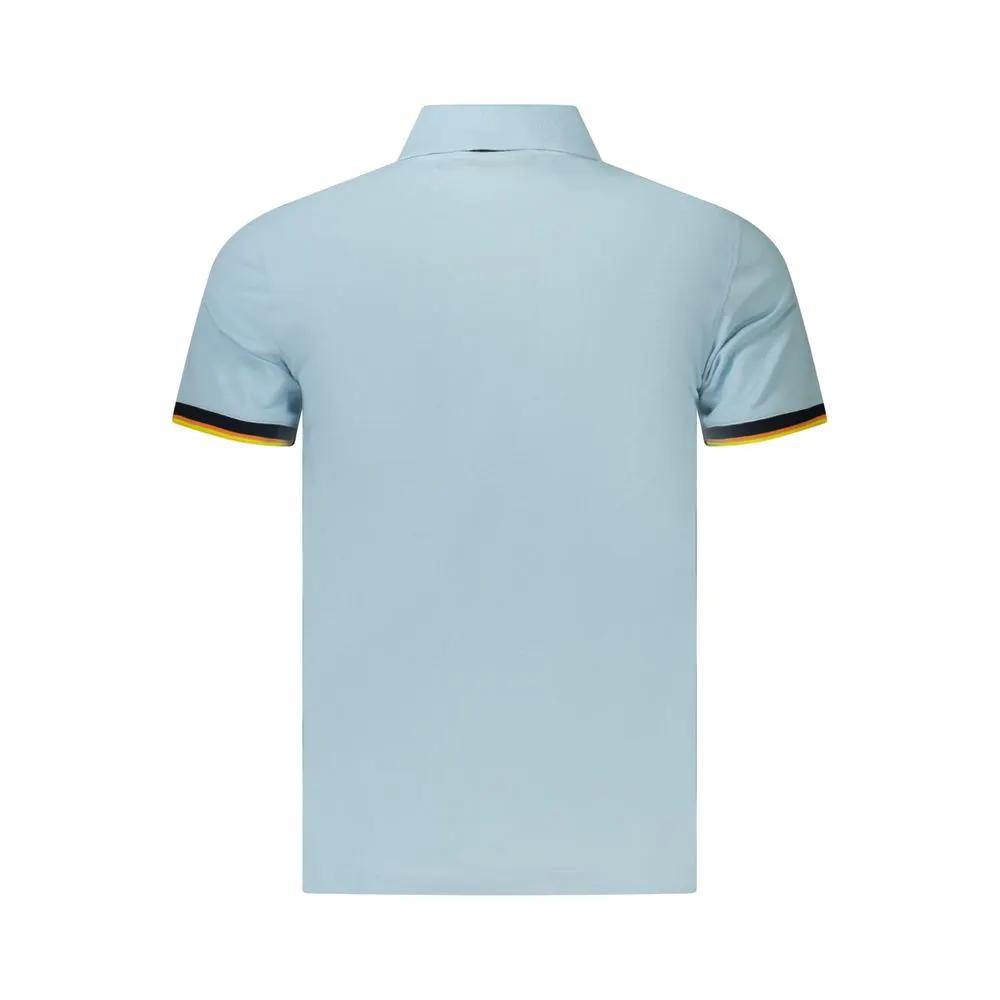 K-WAY K-WAY Azzurro Cotton Mens Polo