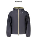 K-WAY Blue Nylon Shell Jacket
