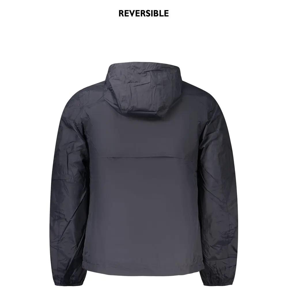 K-WAY Blue Nylon Shell Jacket