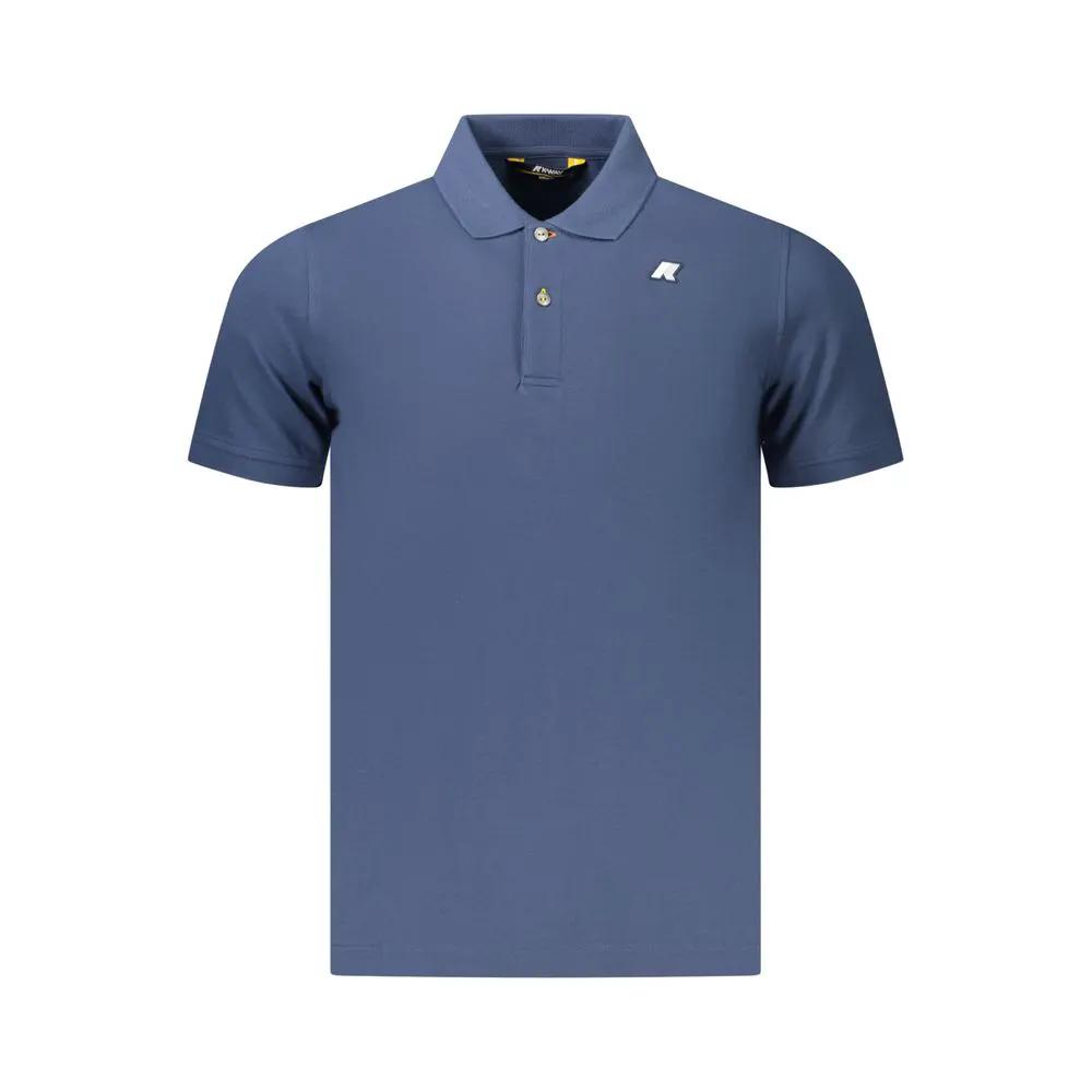 K-WAY K-WAY Blue Cotton Polo Shirt