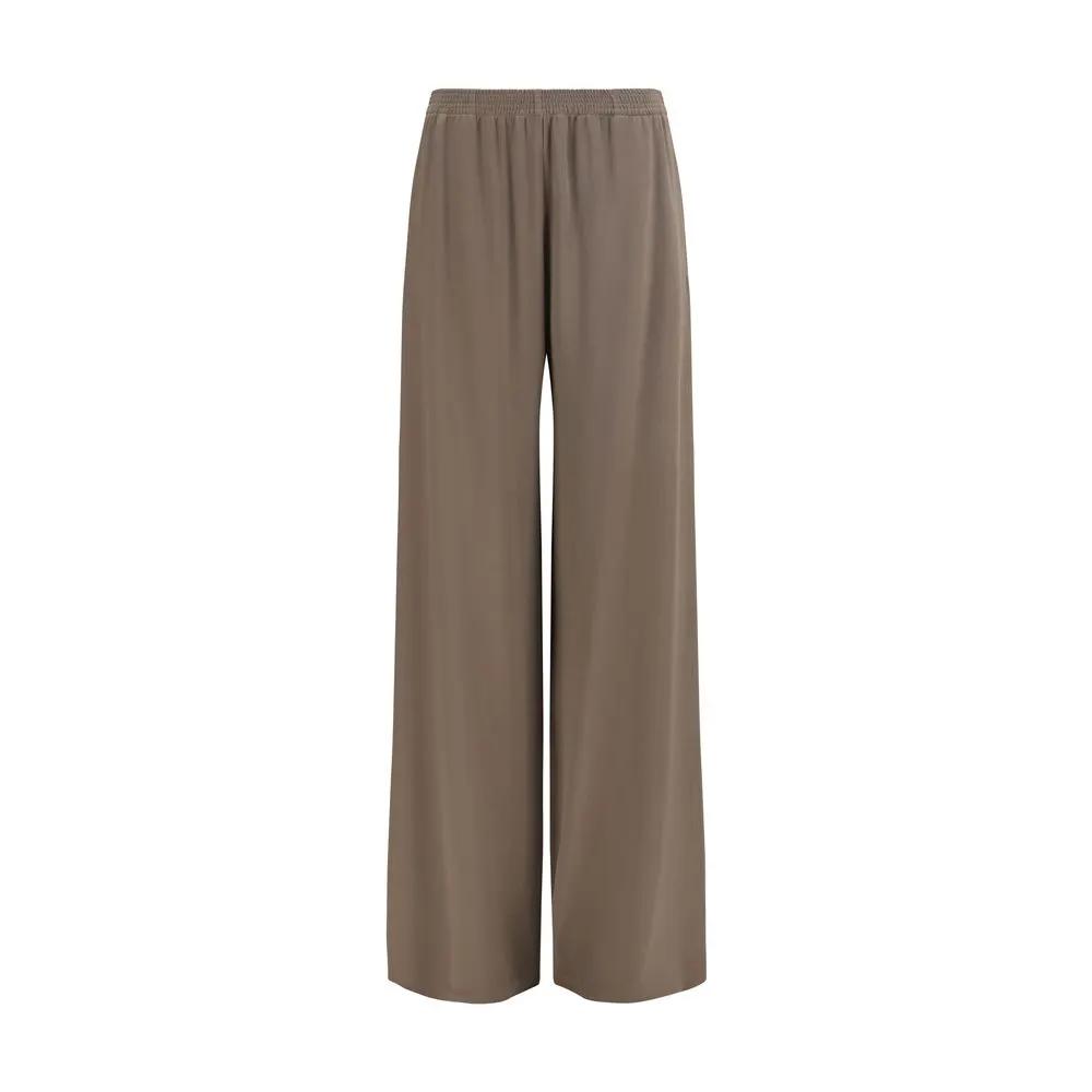 Fabiana Filippi Brown Viscose Casual Pants