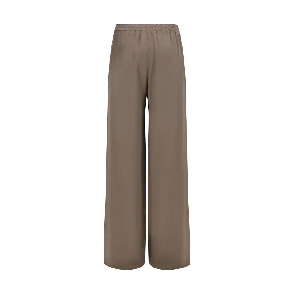Fabiana Filippi Brown Viscose Casual Pants