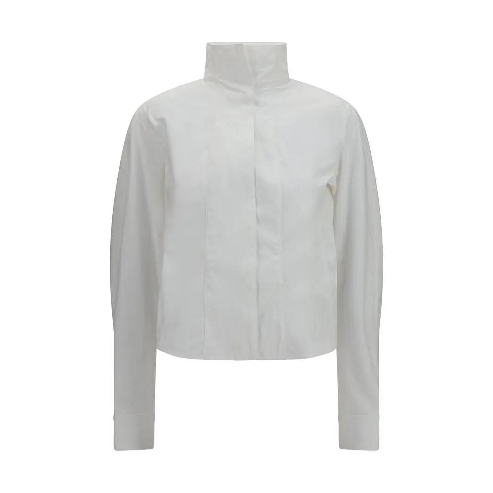 Jacquemus White Cotton Dress Shirt