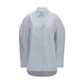 Jacquemus Blue Cotton Dress Shirt