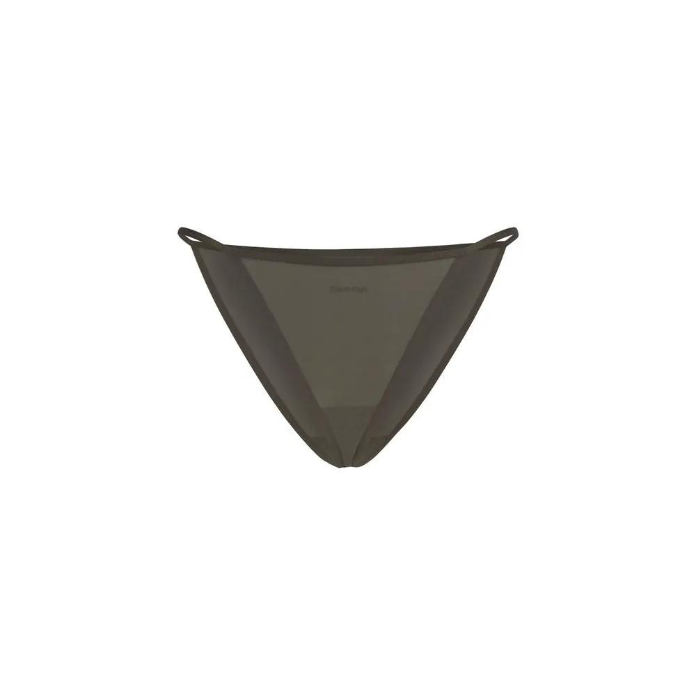 Calvin Klein Gray Nylon Pantie