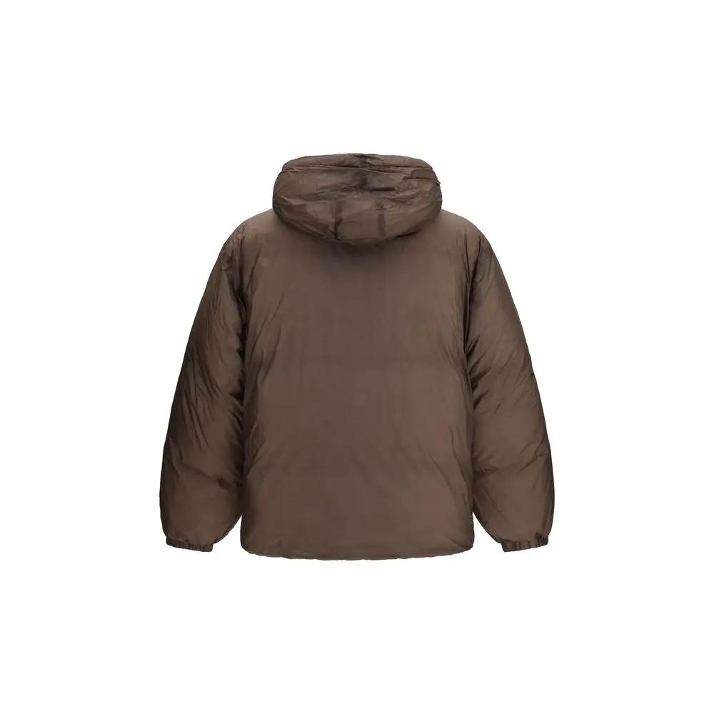 ROA ROA Brown Nylon Full-Length Jacket