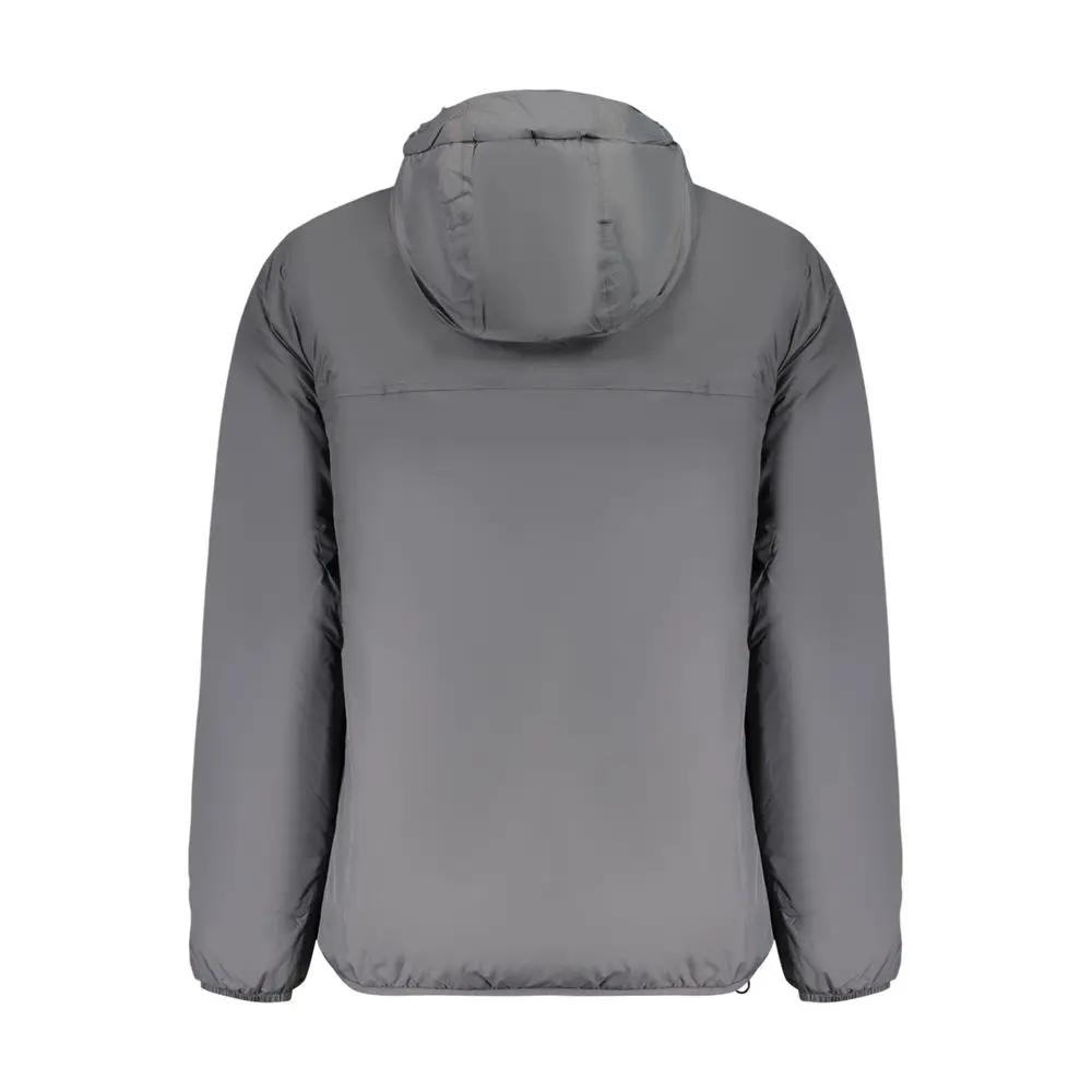 K-WAY K-WAY Grey Polyamide Men's Jacket