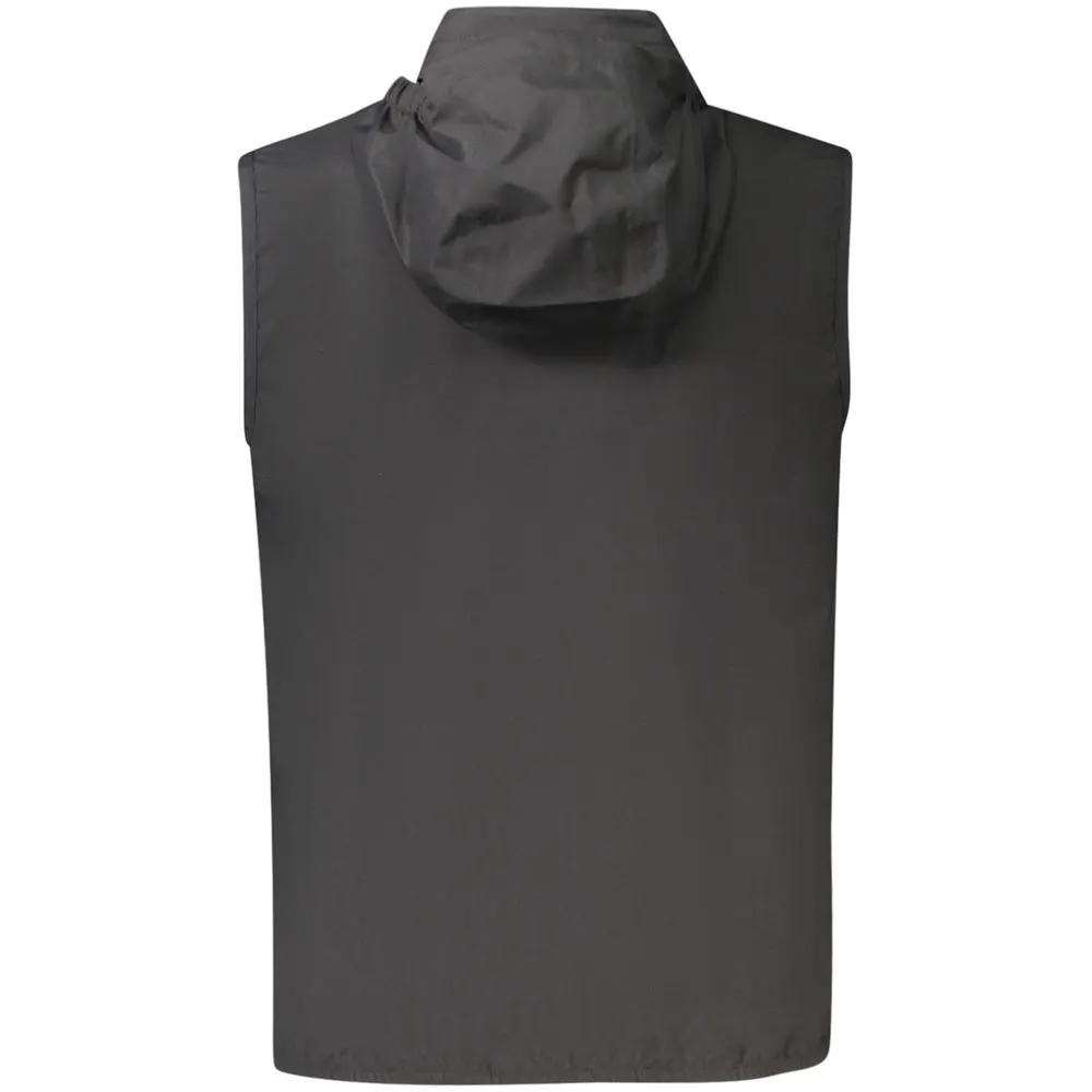 K-WAY K-WAY Black Polyester Men's Jacket