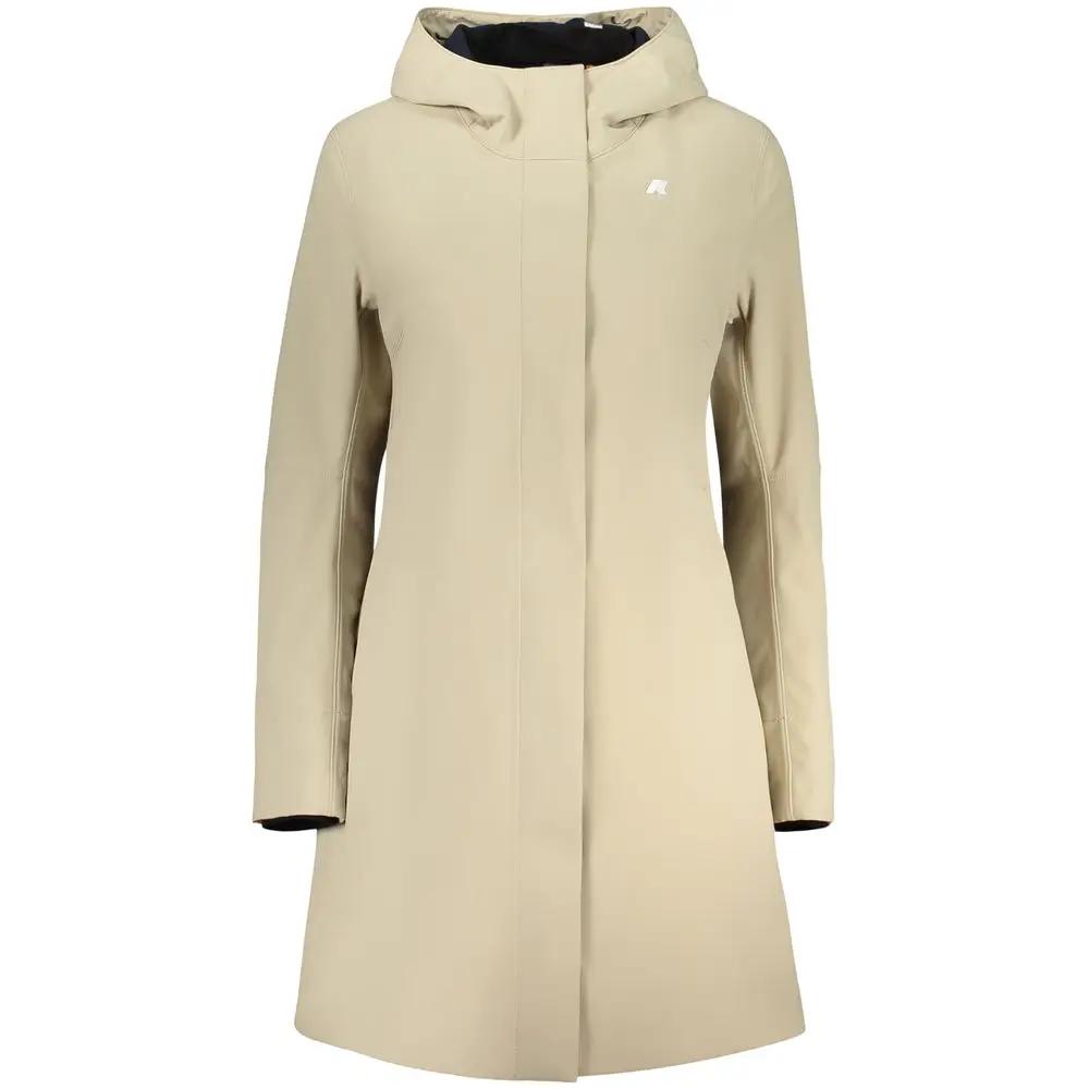 K-WAY K-WAY Beige Polyester Women's Jacket