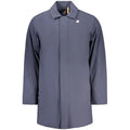K-WAY Blue Polyamide Men's Jacket