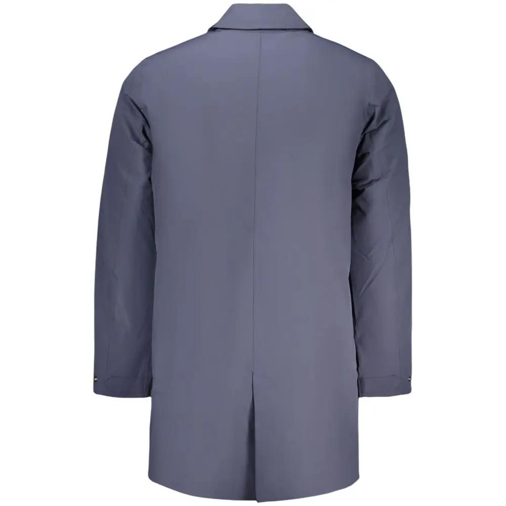 K-WAY Blue Polyamide Men's Jacket