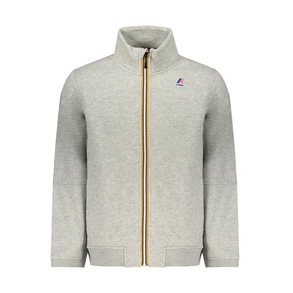K-WAY Gray Polyester Men's Sweatshirt
