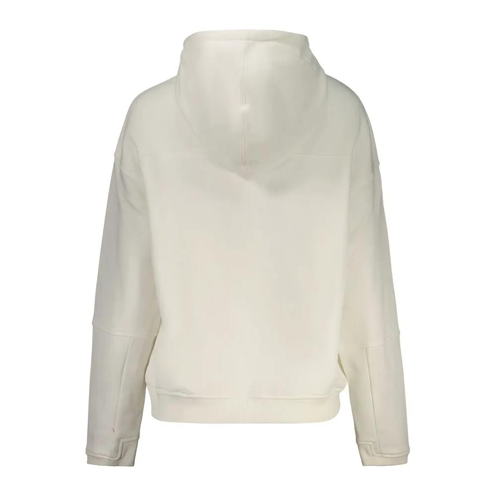 K-WAY White Polyester Women's Hoodie