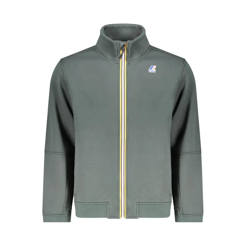 K-WAY Verde Polyester Men's Sweatshirt