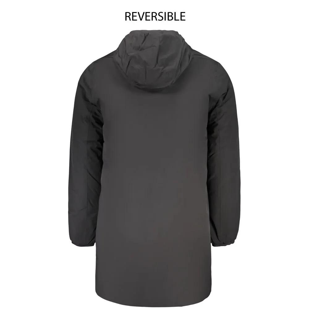 K-WAY K-WAY Black Nylon Men's Jacket