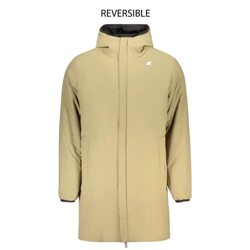 K-WAY K-WAY Black Nylon Men's Jacket