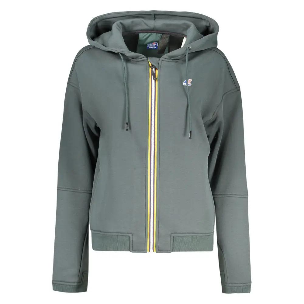 K-WAY Green Polyester Women's Sweatshirt