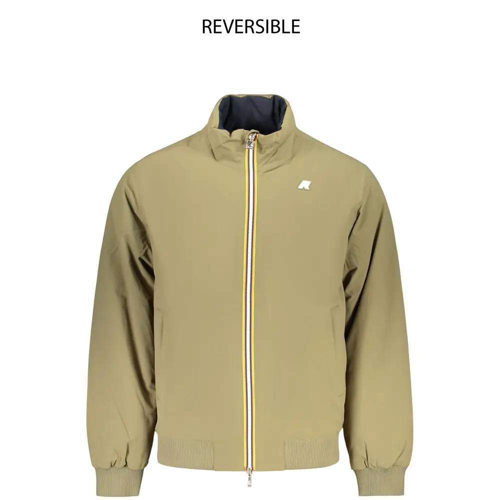 K-WAY Green Polyamide Men's Jacket
