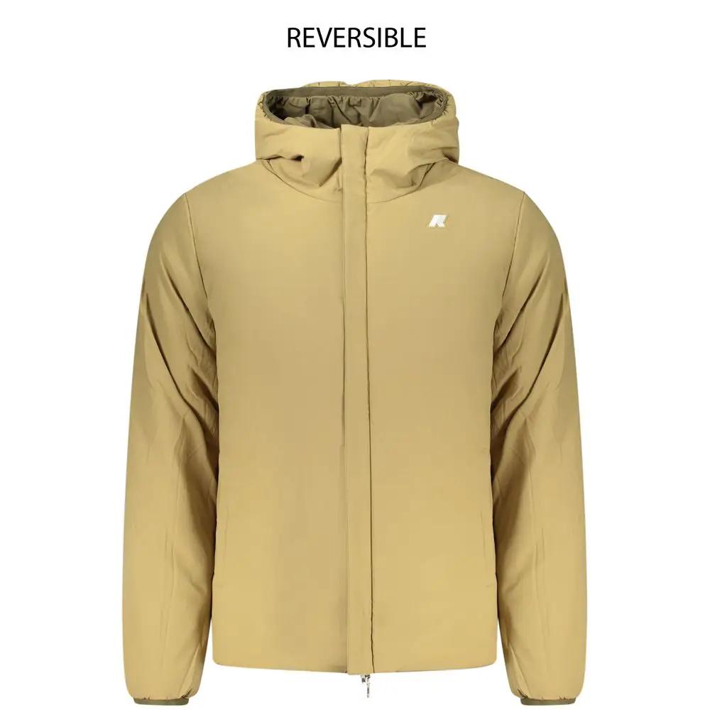 K-WAY K-WAY Green Nylon Men's Jacket
