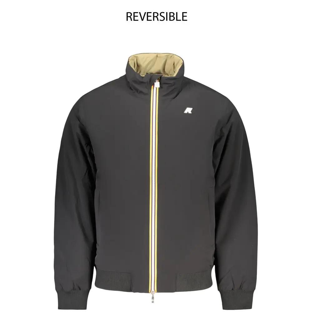 K-WAY K-WAY Black Fabric Men's Jacket