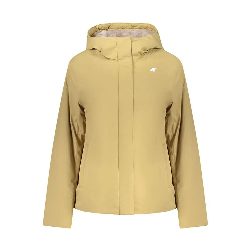 K-WAY K-WAY Beige Nylon Shell Jacket