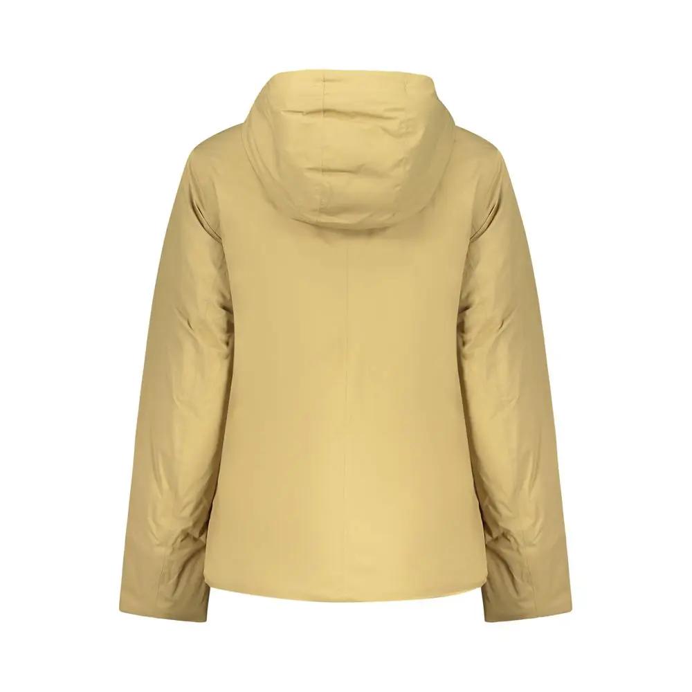 K-WAY K-WAY Beige Nylon Shell Jacket