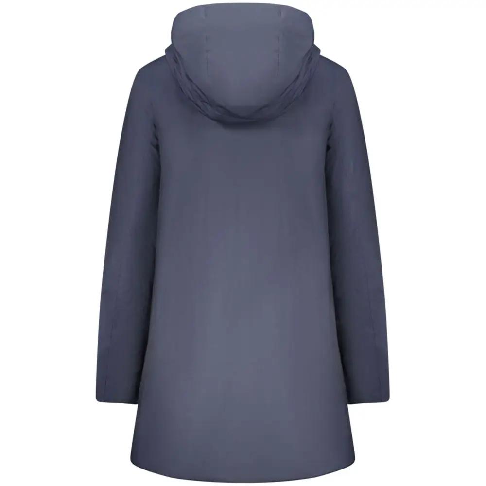 K-WAY K-WAY Blue Nylon Women's Jacket