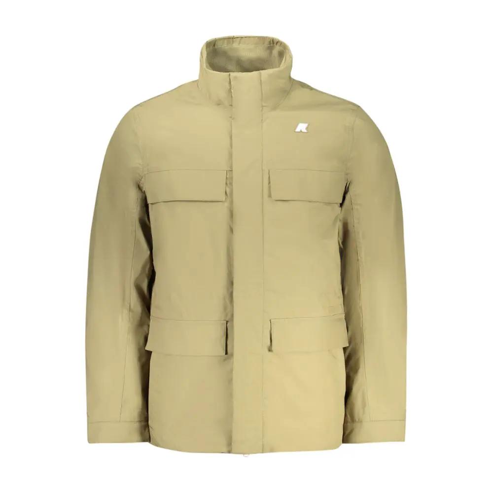 K-WAY Verde Polyester Men's Jacket