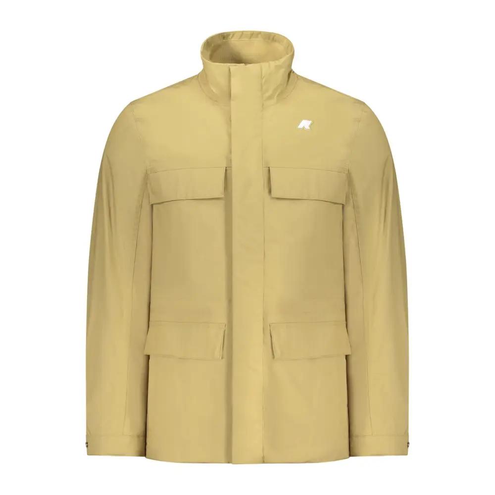 K-WAY K-WAY Beige Polyester Men's Jacket