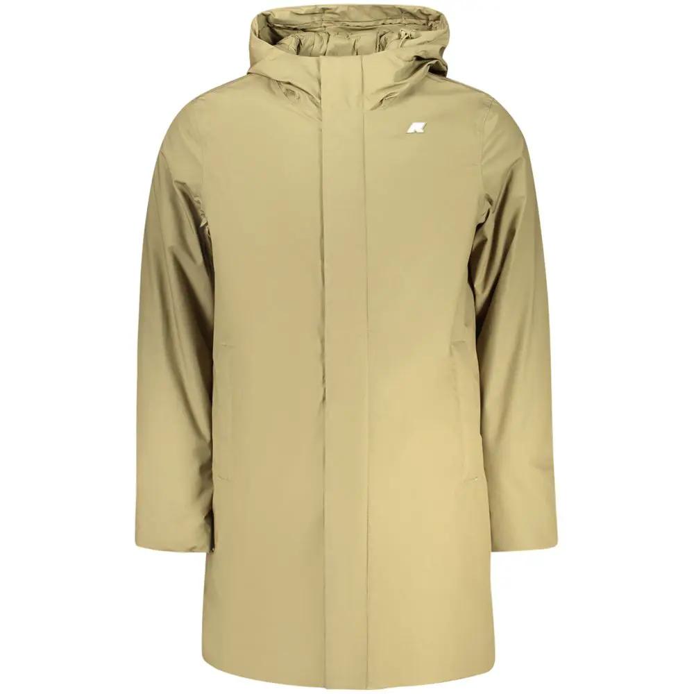 K-WAY Verde Polyester Men's Jacket