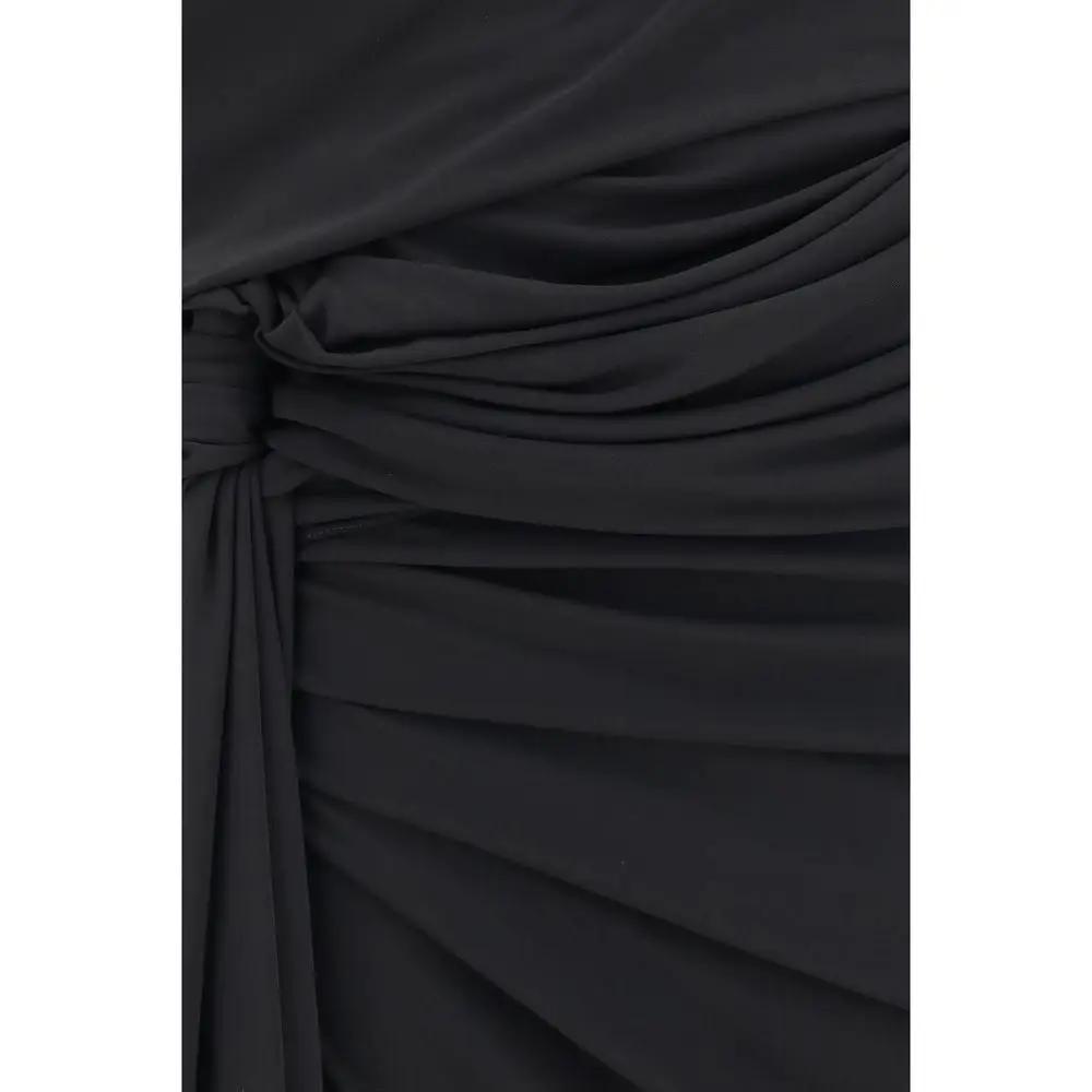 Balenciaga Black Viscose Cocktail Dress