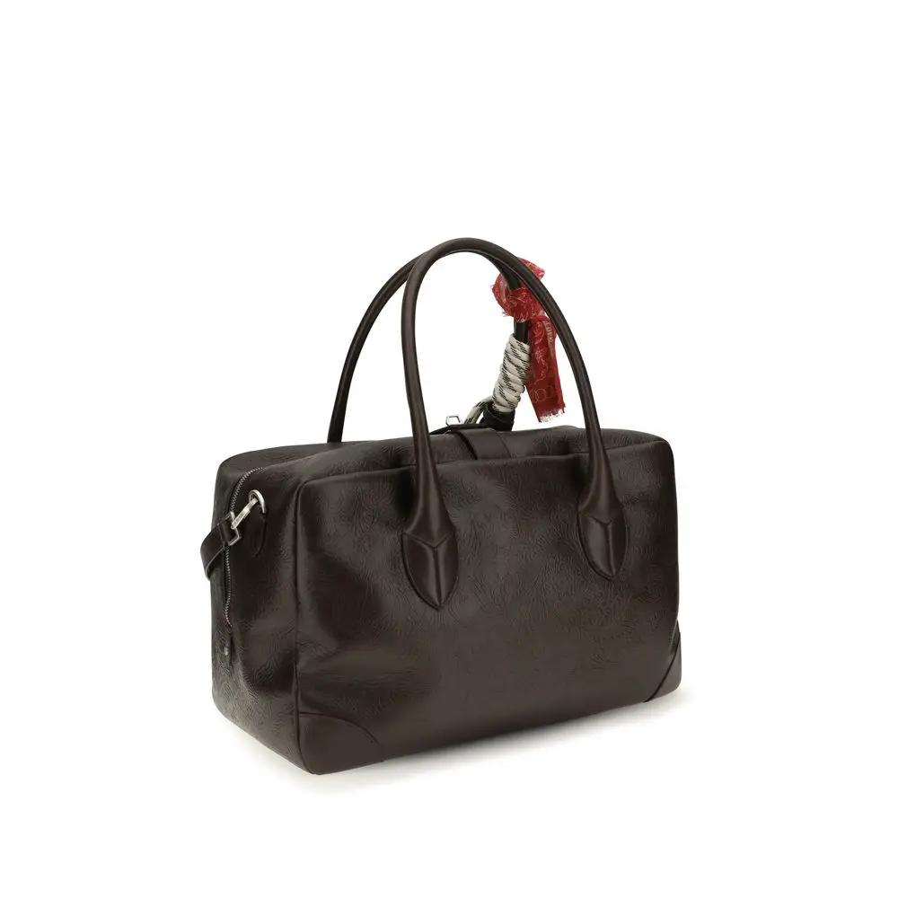 Golden Goose Golden Goose Brown Calf Leather Bos Taurus Handbag