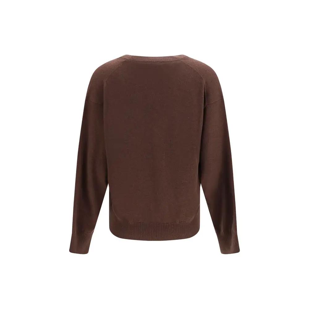 Brunello Cucinelli Brunello Cucinelli Brown Cashmere Sweater