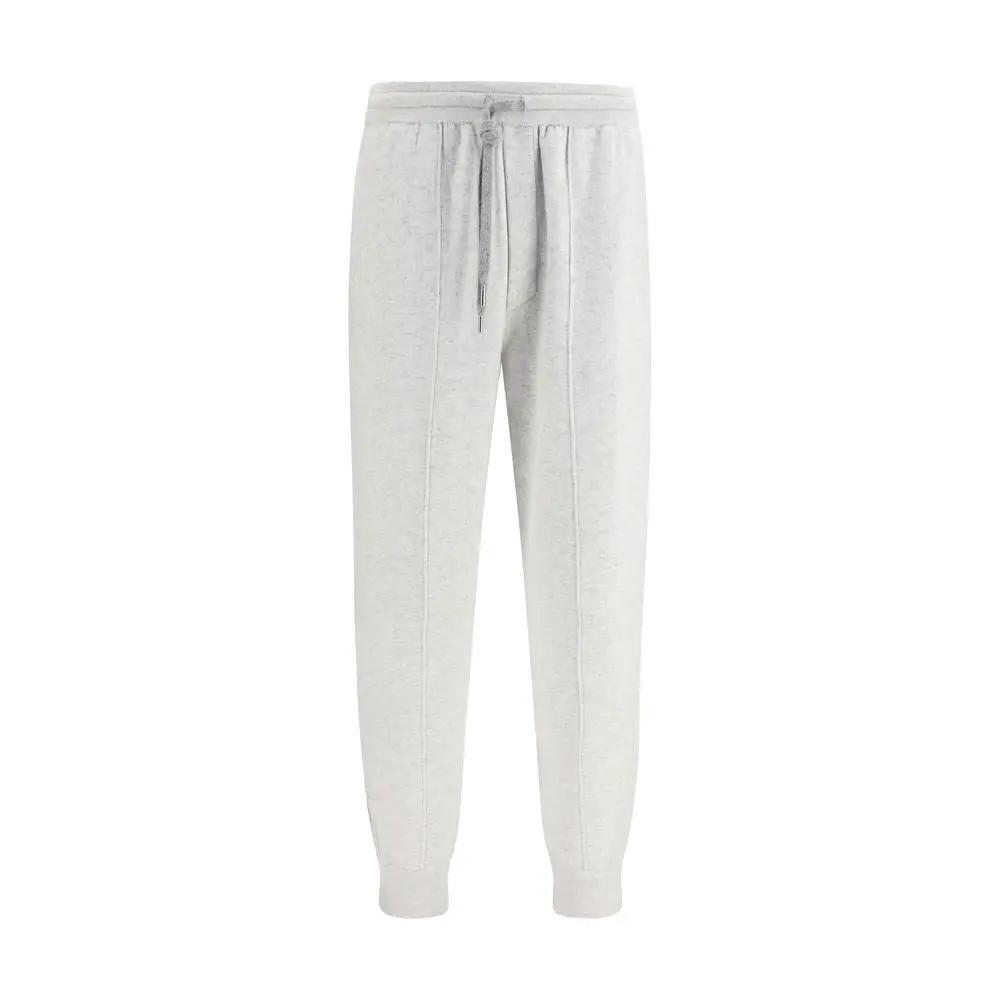 Brunello Cucinelli Brunello Cucinelli Gray Cashmere Casual Pants