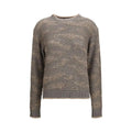 Fabiana Filippi Gray Wool Oves Aries Sweatshirt