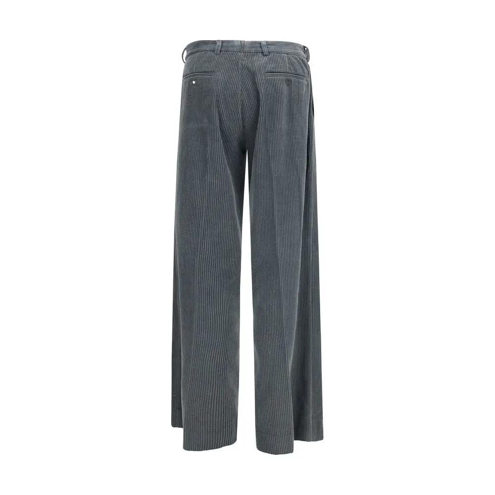 Magliano Magliano Gray Cotton Casual Pants